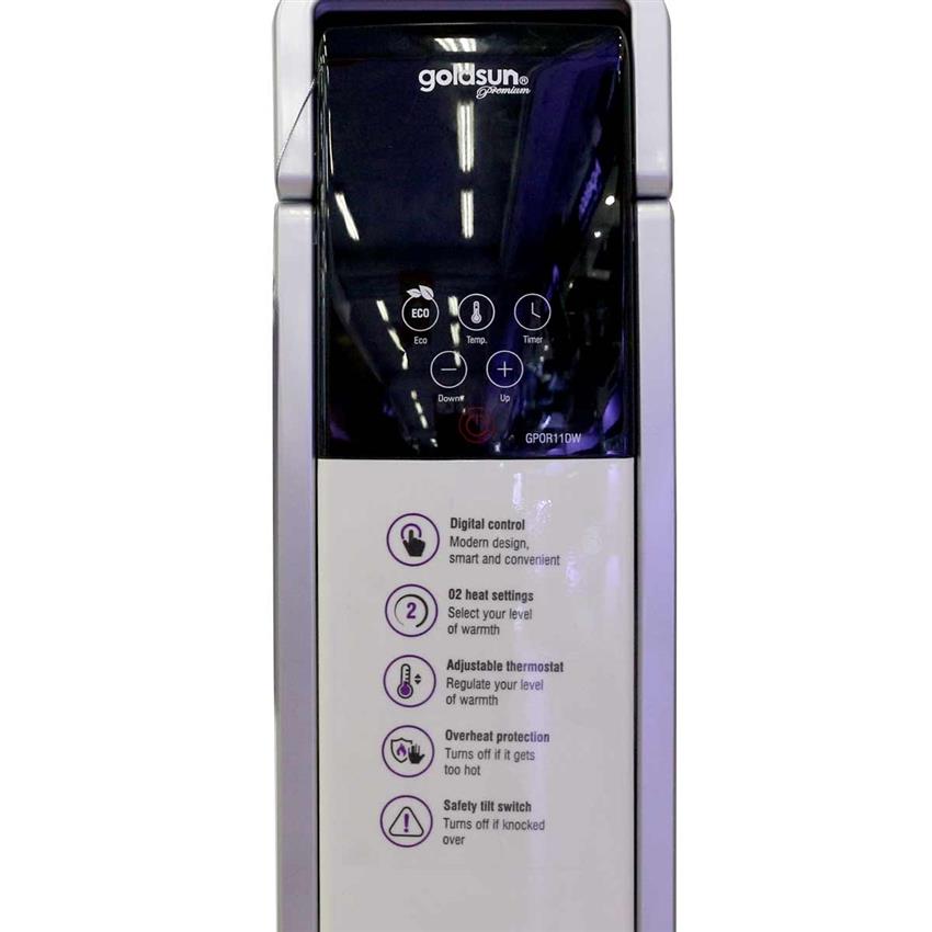 Máy sưởi dầu Goldsun Premium GPOR11DW 11 thanh