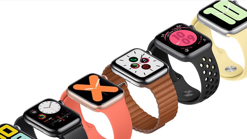Apple Watch 5 40mm (4G) Viền Thép Vàng - Dây Thép Vàng Chính hãng (MWX72VN/A)