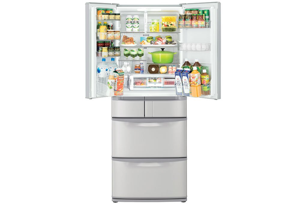 Tủ lạnh 6 cánh Hitachi R-SF57CMS - 565 lít Inverter