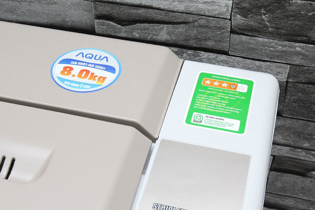 Máy giặt 8 Kg Aqua AQW-S80KT lồng đứng