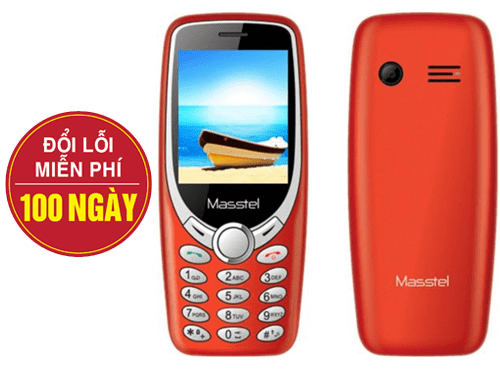 Điện thoại Masstel A331 Màu Đỏ (Red)