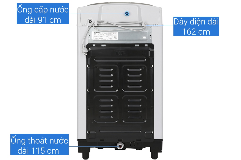 Máy giặt Sharp 9Kg ES-W90PV-H