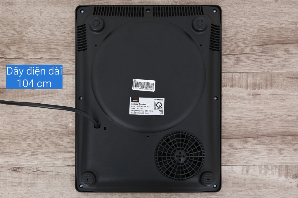 Bếp hồng ngoại Midea 2000W MIR-B2018DG
