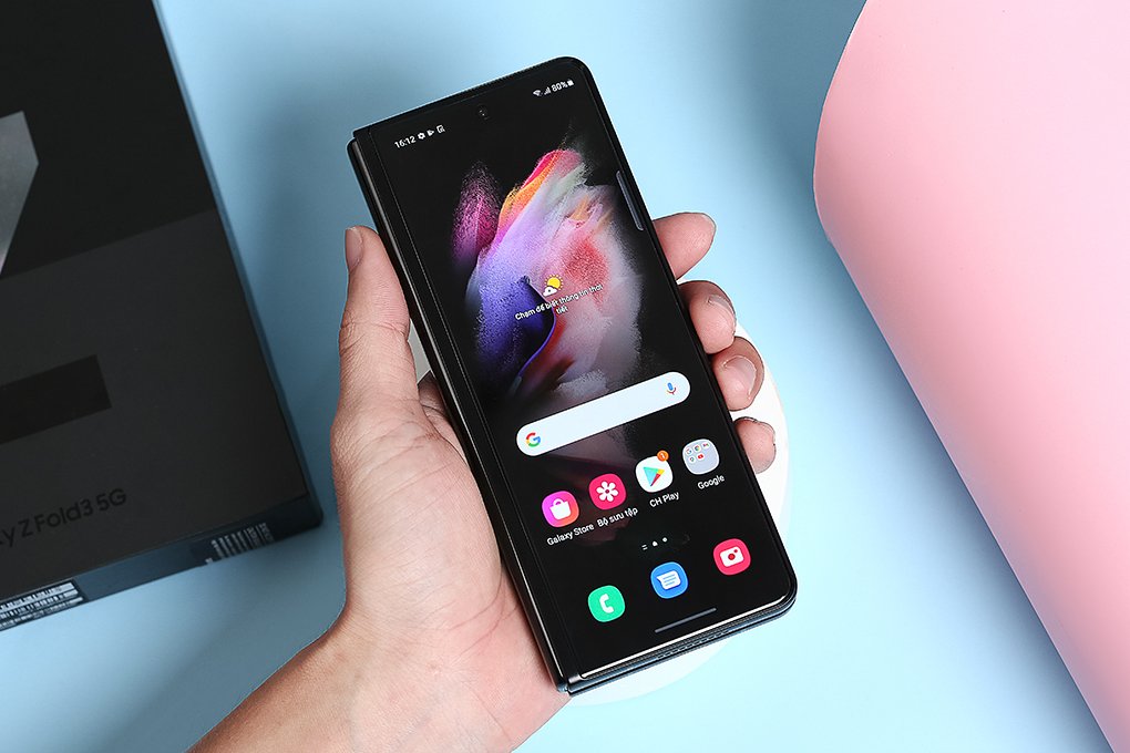 Điện thoại Samsung Galaxy Fold 3 256GB Đen (DM)