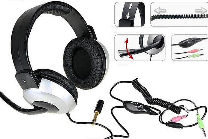 Tai nghe chụp đầu HS-05A Genius (có mic)