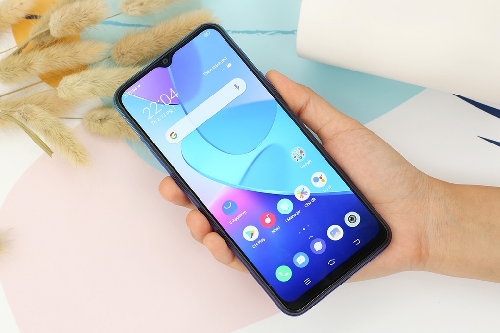 Điện thoại Vivo V2027-Y20 (4+64GB) Xanh