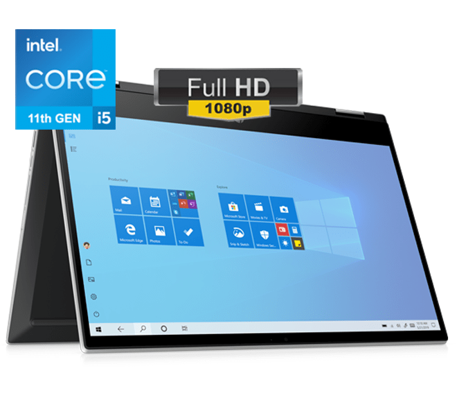 Laptop HP Pavilion x360 14-dw1018TU 2H3N6PA Vàng