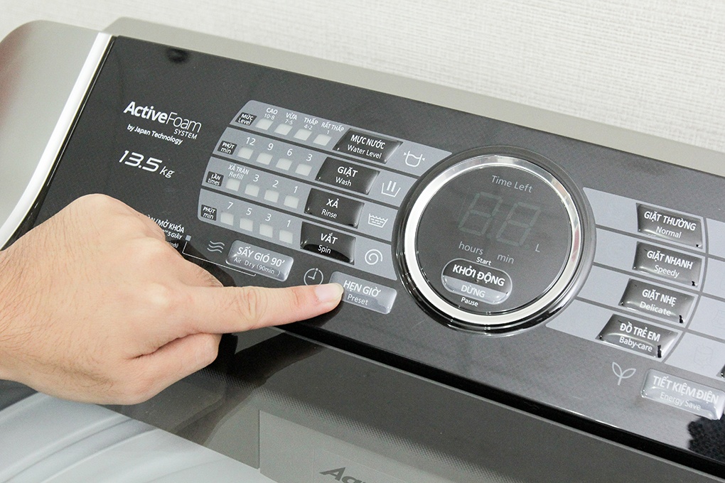 Máy giặt 13.5 Kg Panasonic NA-F135X1SRV lồng đứng