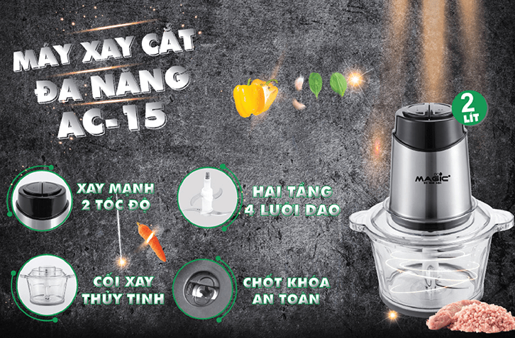 Máy xay thịt Magic Eco AC-15