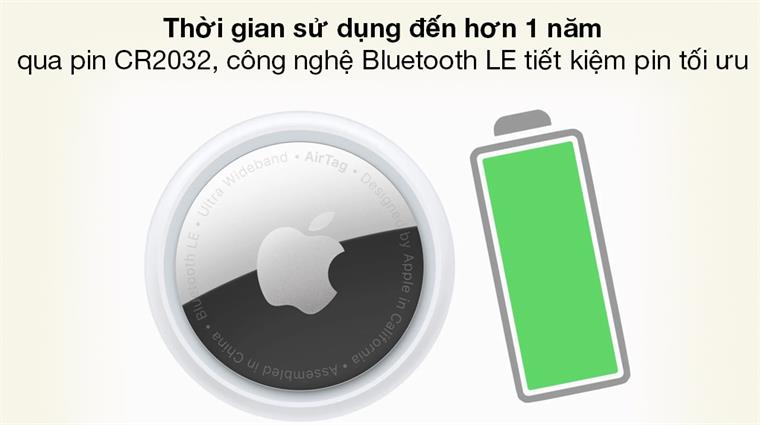 Thiết bị định vị thông minh Apple AirTag - 1 Pack