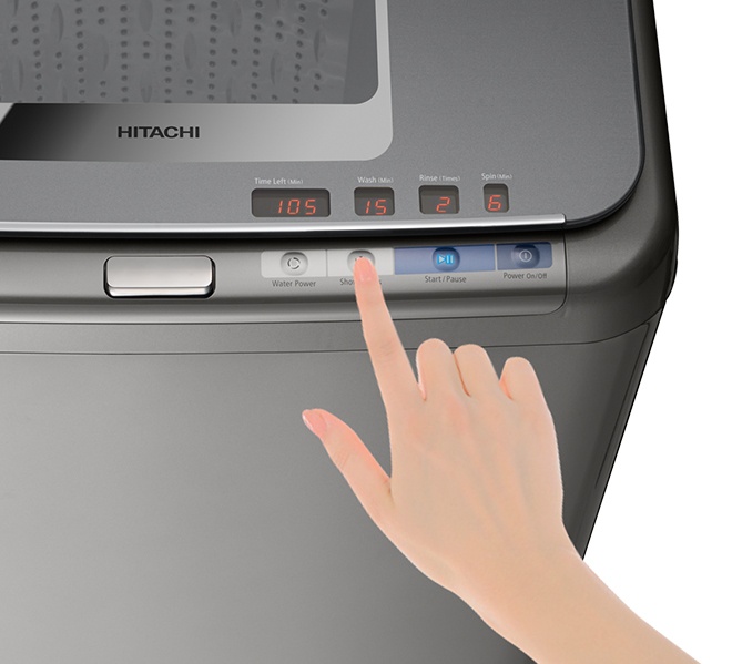 Máy giặt 18 Kg Hitachi SF-180XWV-SL lồng đứng