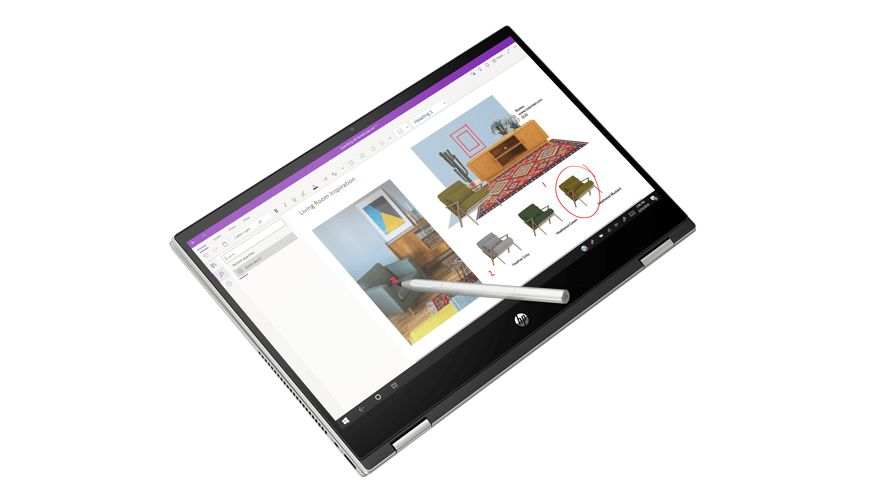 Laptop HP Pavilion x360 14-dw1018TU 2H3N6PA Vàng