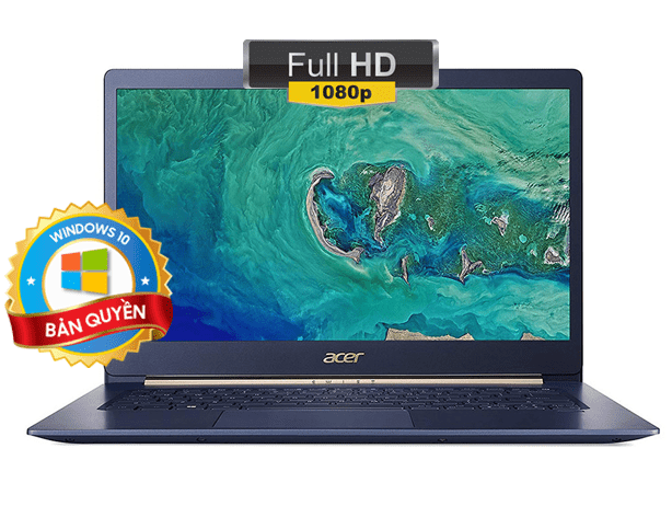 Laptop Acer Swift 5 SF514-52T-87TF (NX.GTMSV.002) Core i7-8550U 256GB SSD windows 10