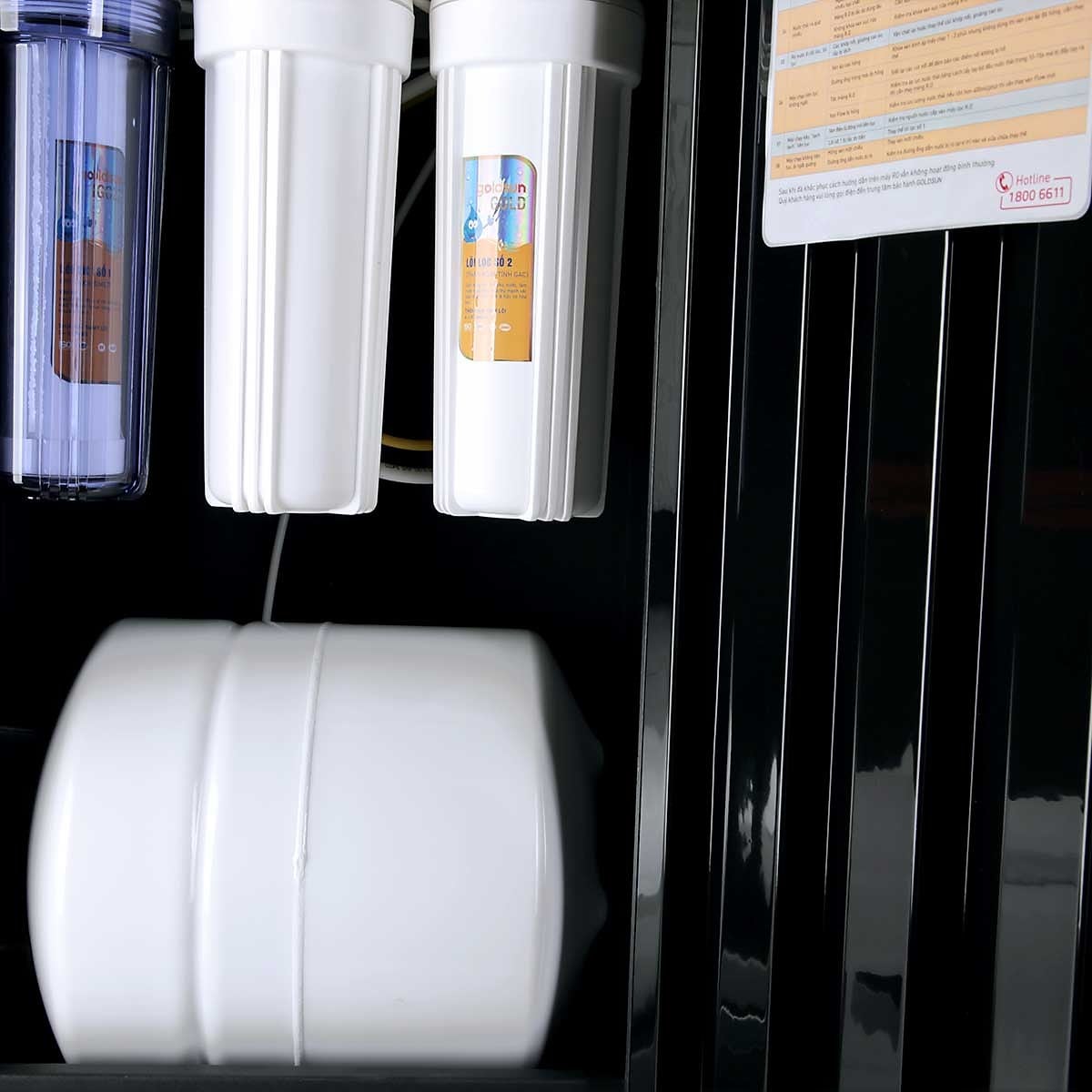 Máy lọc nước Goldsun Gold FA1602 màu đỏ