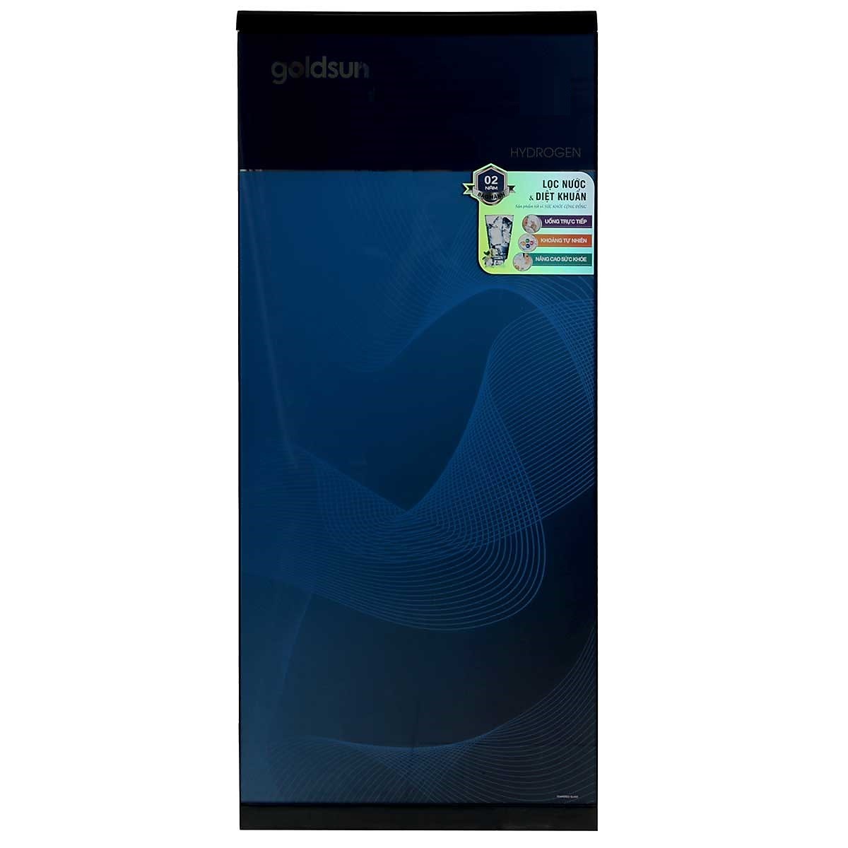 Máy lọc nước Goldsun 11 cấp hydrogen FA1802-xanh