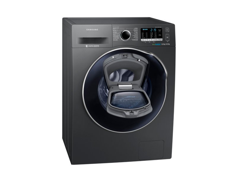 Máy giặt Lồng Ngang 8 kg + Sấy 6kg Samsung AddWash WD85K5410OX/SV