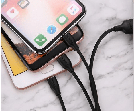 Cáp sạc Remax Super Speed 3 in 1 Charging Cable PC-02th