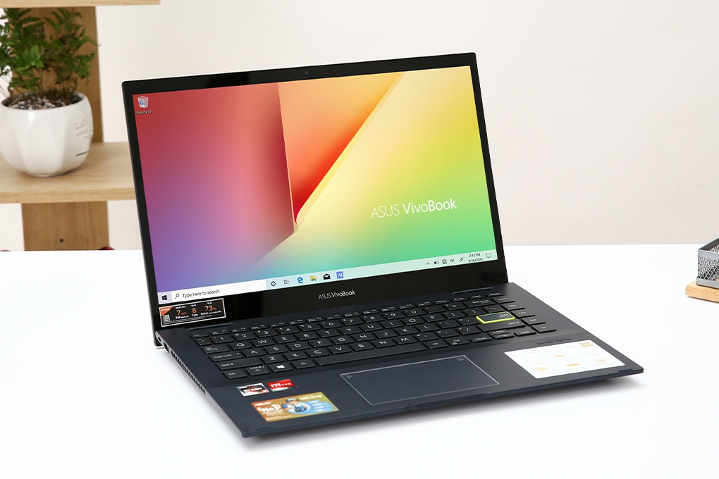 Laptop Asus VivoBook Flip 14 TM420IA-EC031T Đen