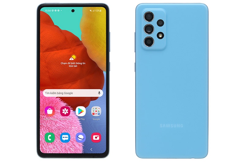 Điện thoại Samsung Galaxy A52 128G A525F Xanh