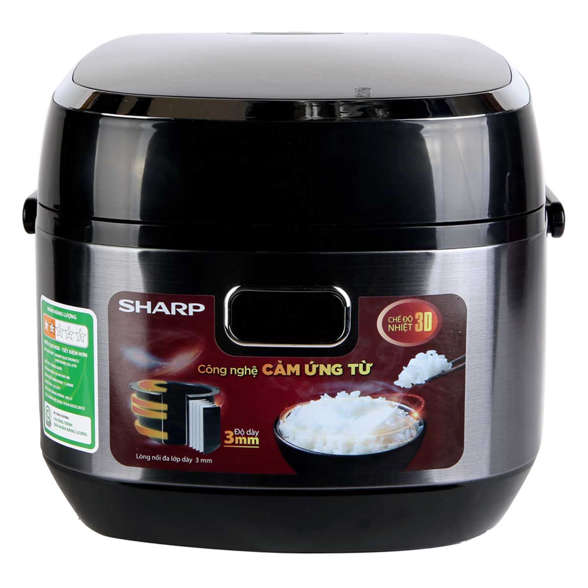 Nồi cơm Điện tử cao tần 1.8L Sharp KS-IH190V-BK