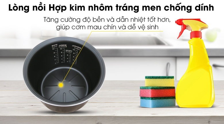 Nồi cơm điện tử 1,8L Hitachi RZ-D18VFY (DRE)