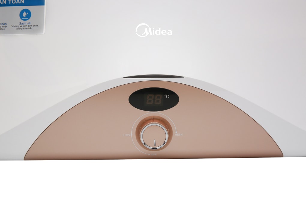 Bình nóng lạnh gián tiếp Midea D20-25HA 20L
