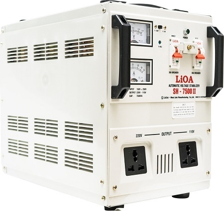 Ổn áp 1 Pha Lioa SH - 7,5kVA-II