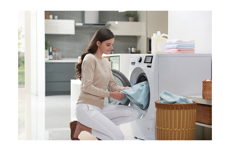 Máy giặt 7.5 Kg LG F1475NMPW lồng ngang