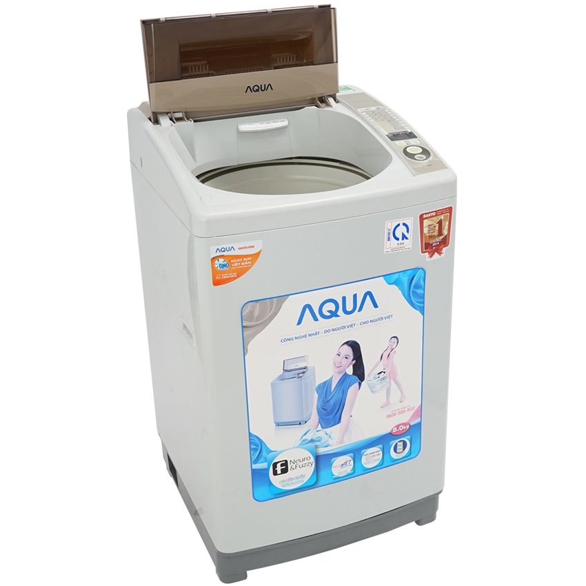 Máy giặt 8 Kg Aqua AQW-S80KT lồng đứng