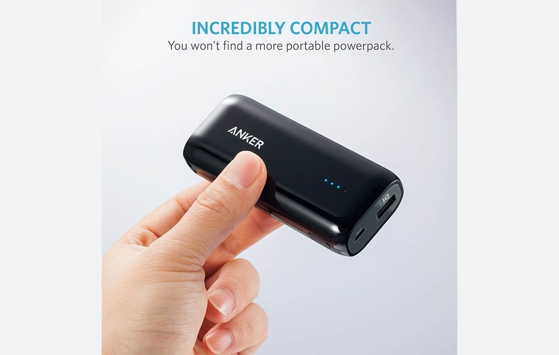 Pin dự phòng Anker Astro E1, 5200mAh - A1211