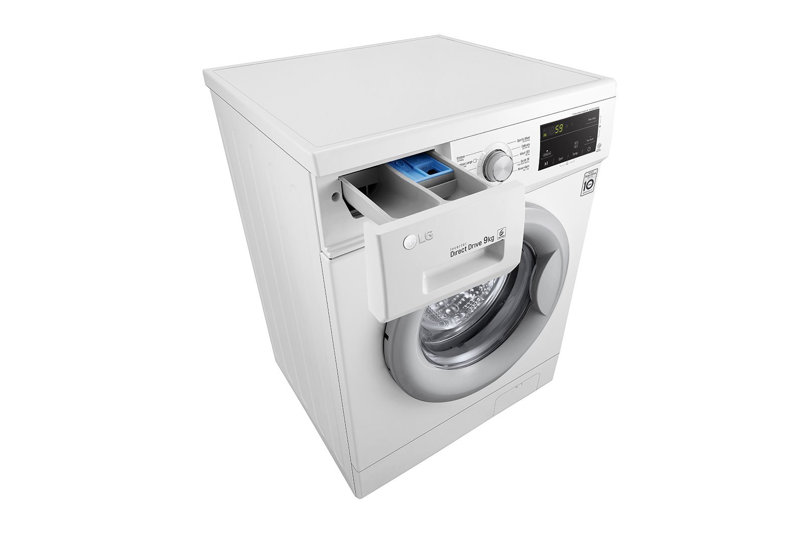 Máy giặt LG lồng ngang 9kg FM1209N6W Inverter Direct Drive