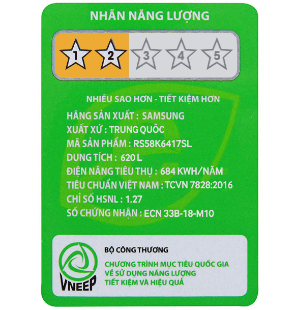 Tủ lạnh SBS Samsung RS58K6417SL/SV - 620 Lít, Inverter