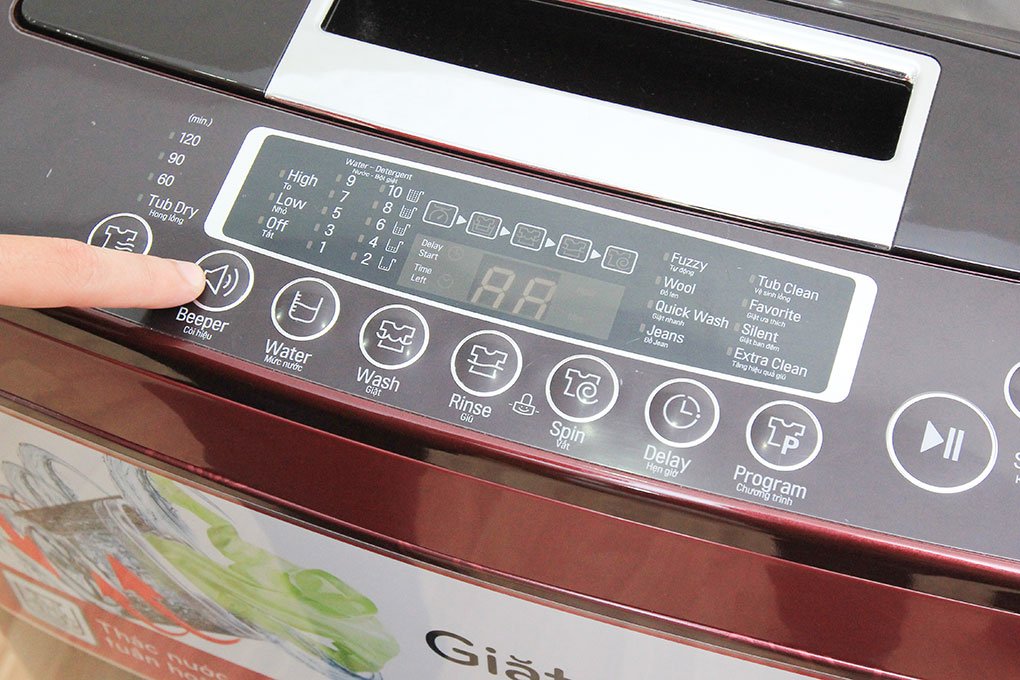 Máy giặt 9 Kg LG WF-S9019DR lồng đứng