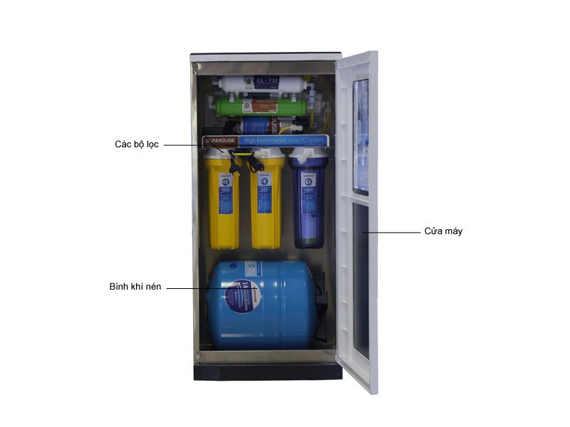 Máy lọc nước Sunhouse 9 lõi SHR8669B-van điện từ