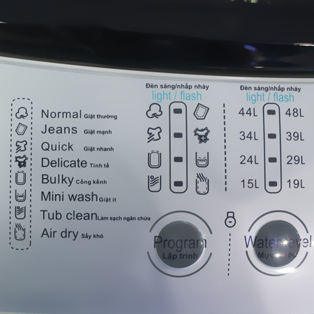 Máy giặt 7.2 Kg Midea MAS-7201 lồng đứng