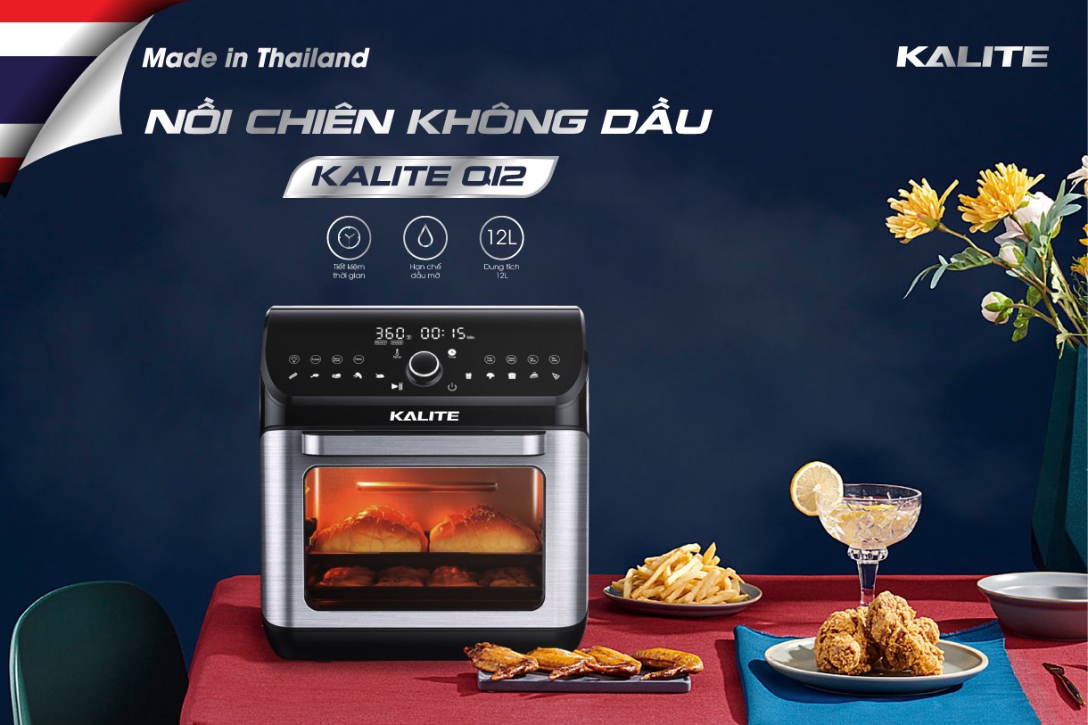 Nồi chiên không dầu KALITE Q12