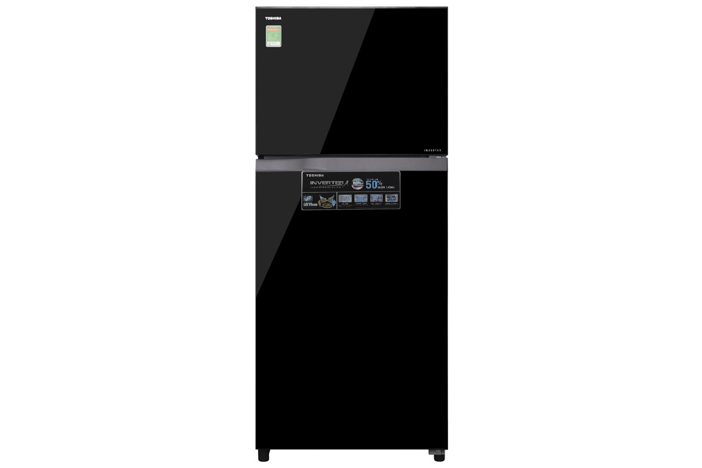 Tủ lạnh 2 cánh Inverter Toshiba GR-AG41VPDZ/XK - 359 Lít (Gương Đen)