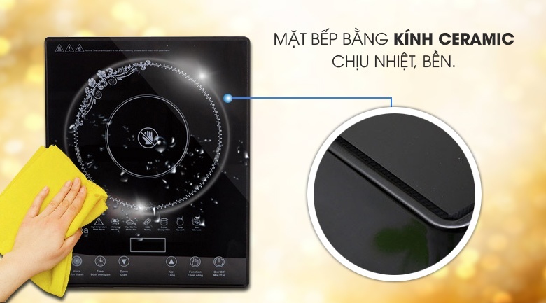 Bếp hồng ngoại Midea MIR-T2013DA 2100 W