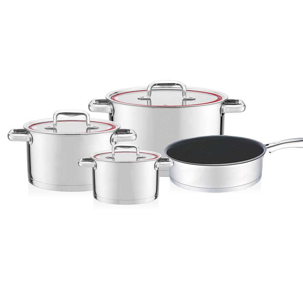Bộ nồi chảo inox Elmich Praha EL8668-2358668