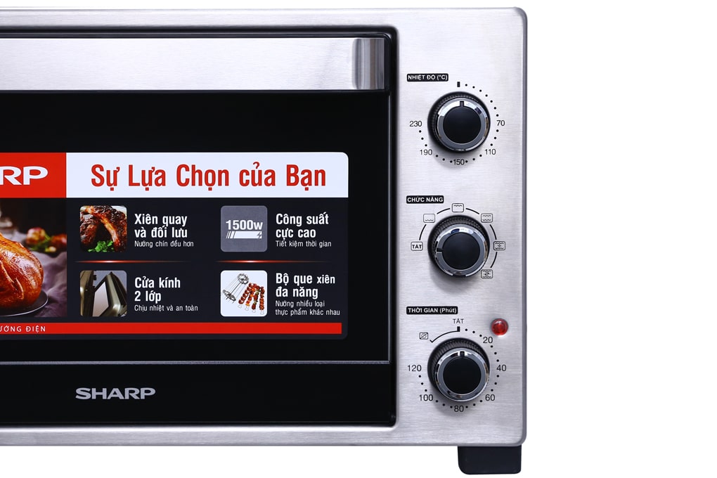 Lò nướng điện 32 Lít Sharp EO-A323RCSV-ST