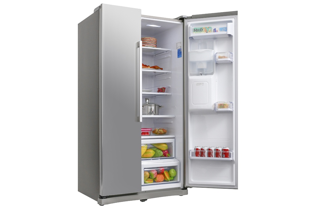 Tủ lạnh SBS Samsung RS52N3303SL/SV 539 Lít