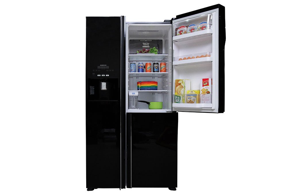 Tủ lạnh SBS HITACHI R-M700GPGV2 (GBK) - 584 Lít (Đen)