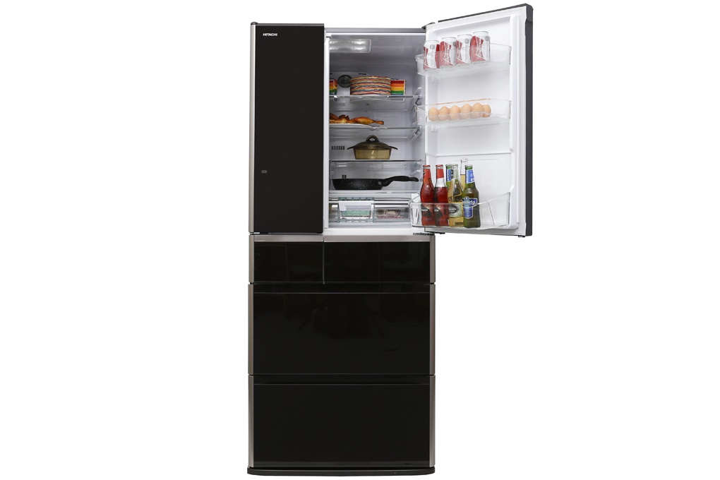Tủ lạnh 6 cánh Hitachi E6200V (XT) 657 Lít (Màu nâu mặt gương)