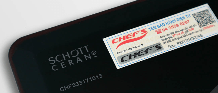 Bếp từ đôi Chef's EH-DIH333 3600W