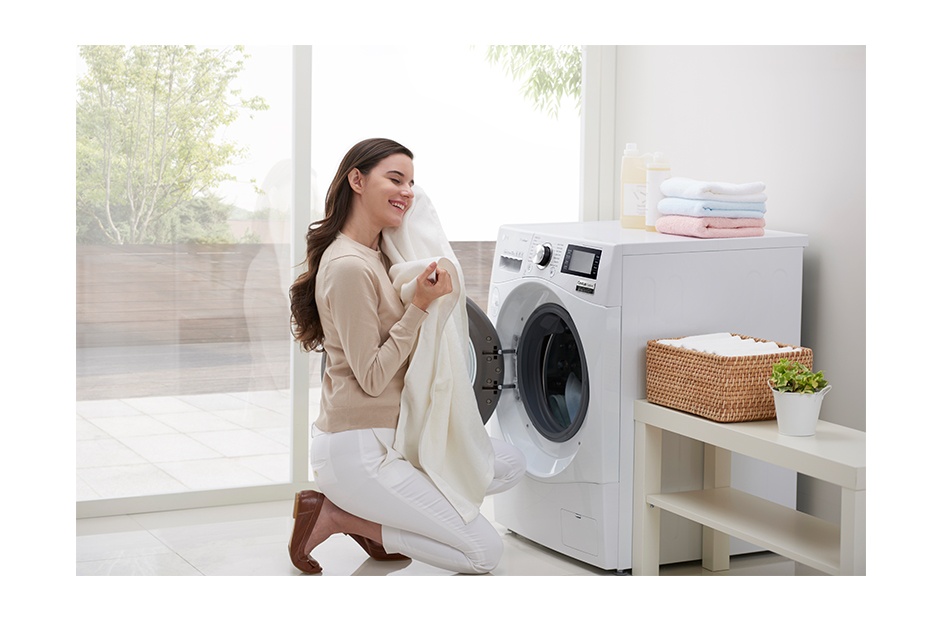 Máy giặt 8 Kg LG F1408NM2W 8kg lồng ngang
