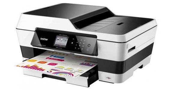 Máy in phun màu đa chức năng BROTHER MFC-J3520 in A3, scan, copy, fax, duplex, wifi