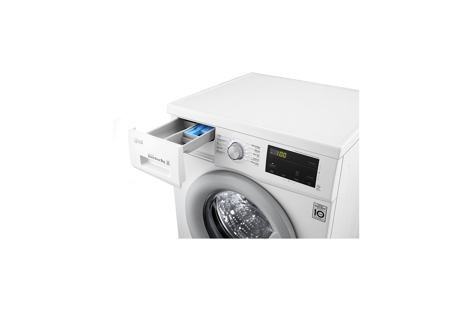 Máy giặt LG lồng ngang 9kg FM1209N6W Inverter Direct Drive