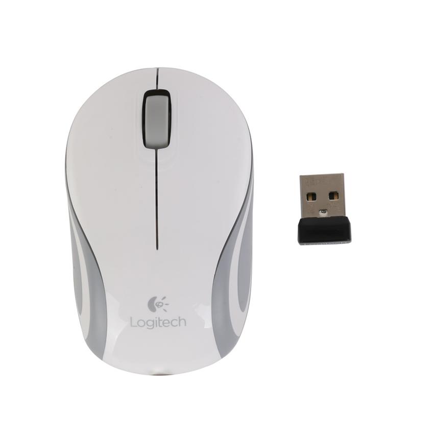 Chuột quang không dây Logitech M187 - White