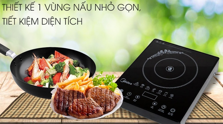 Bếp hồng ngoại Midea MIR-T2013DA 2100 W