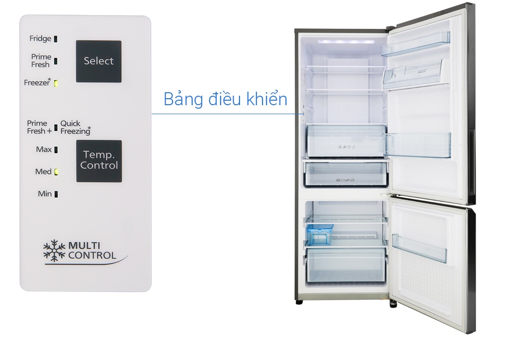 Tủ lạnh Panasonic NR-BV320QSVN 290L Inverter